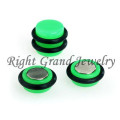 10mm-Neon-Farben Fake magnetische Piercings